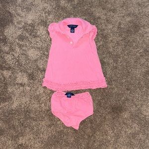 Baby girls Ralph Lauren outfit